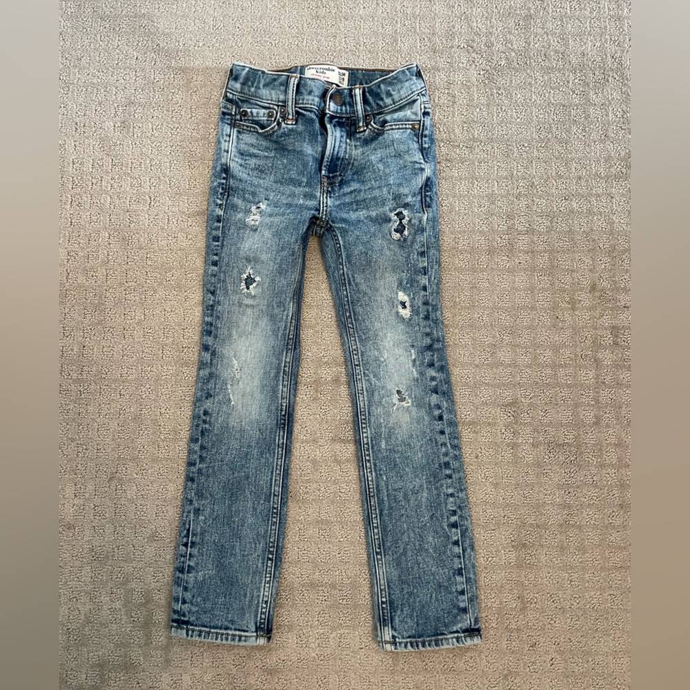 Boys Abercrombie kids skinny jeans